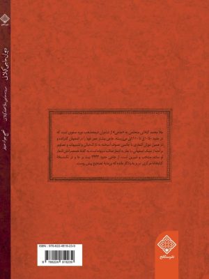 کتاب دیوان حاجی گیلانی پشت جلد