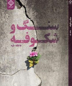 کتاب سنگ و شکوفه روی جلد